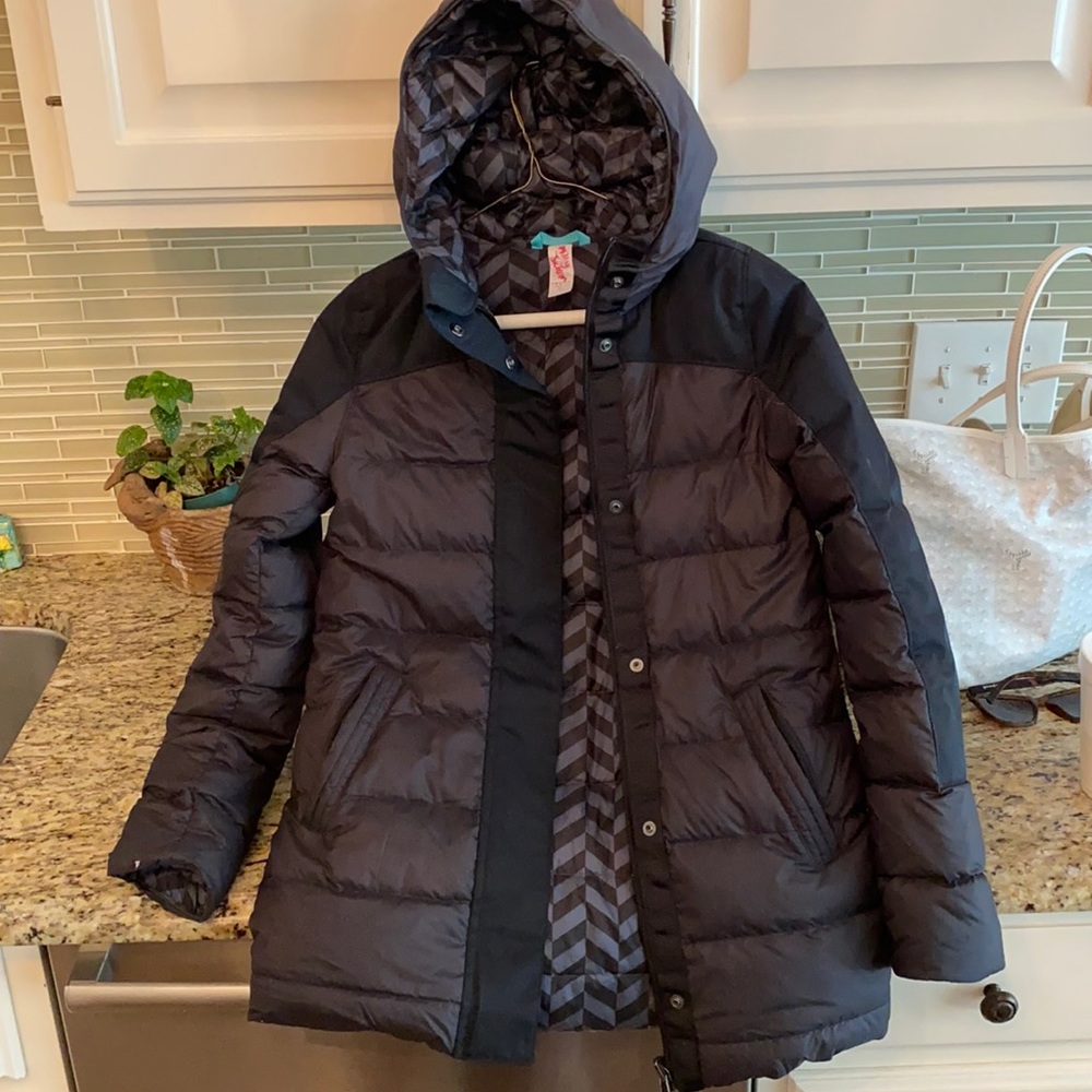 Ivivva girls down jacket Sz 10